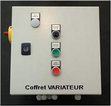 Coffret variateur de vitesse frquence